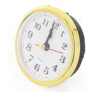 Quartz Clock Insert, Silent Movement DIY Quartz Clock Insert Movement 65MM 80MM 90MM 105MM 110MM Gold for MINI Clock Insert Replacement (65mm)