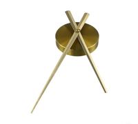 Quartz Clock Mechanism and 3D Large Needle Clock Hand DIY Kit for Wall Clock Repair or Custom Clock Design (Gold)