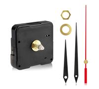 Quartz Clock Mechanism Kit, 5.5 x 5.5 x 3.2 cm, Complete Clock Mechanism with Hands for DIY and Watchmaking Restoration, Compatible with Wall Clock, Precise Replacement Parts