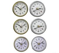 Quartz Clock Movement 65mm Silent Scan Mechanism(G) | Silent scanning sweep, no ticking noise, 65mm diameter, plastic and metal build, for battery operated