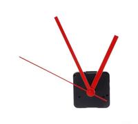 Quartz Clock Movement DIY Kit Create Custom Timepieces with Silent Operation for a Peaceful Environment (red)