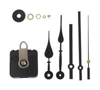 Quartz Clock Movement Kit 20mm Shaft 11.7mm Thread | Reliable quartz clock movement kit with two pairs of hands for simple clock repair and creation.