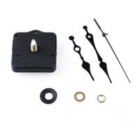 Quartz Clock Movement Mechanism DIY Repair Kit Battery Powered with Long Hands Silent Sweep Motor and Complete Replacement Parts Set for Wall or Table Clocks in Home Office Decoration Projects