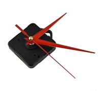 Quartz Clock Movement Mechanism Kit Silent DIY Wall Clock Motor with Hands for Home Decor Repair Black