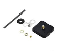Quartz Clock Movement Motor with Hand Selection Plus Metal Fittings Designed for Clock Faces up to 9mm Thickness with Standard Ticking or Sweep Movement Options (A)