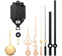 Quartz Clock Movement Pendulum Kit, Aluminum Silent Swing 5-8mm Panel