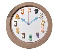 Quartz Clock Movement with Silent Operation and Integrated Hanging, Shaft Length 16mm, Thread Length 7.5mm for Various DIY Clock Panels 3-5.5mm Thick (A)