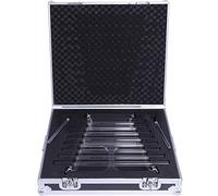 Quartz-Colorized Crystal Harp, 8-Note Crystal Harp For Chakra Emotional Balance 432Hz With Aluminum(440HZ)