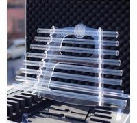 Quartz-Colorized Crystal Harp, Crystal Singing Harp With Bracket Carry For Chakra Balance(432hz)