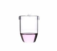 Quartz Crucible 25ML 30ML 50ML 100ML 150ML - Acid & Alkali Resistant Transparent Glass Crucible with Cover for Laboratory(50ml)