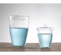 ZALINA Quartz Crucible Lab Quartz Glass Crucible With Cover High Purity And High Temperature Resistance 10/20/30/50/100/150/200/250/300ml 1400 Degrees 1pc (Size : 100ml)