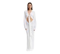 Quartz Crystal Maxi Dress - female - Christopher Esber - Party Dresses - White - M - Dresses M