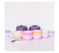 Quartz Crystal Singing Bowls, 6-12 Inch Set, For Sound Healing Therapy And Meditation, Calming And Healing Sounds, With Carrying Bags(440hz)