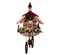 Quartz Cuckoo Clock Black forest house