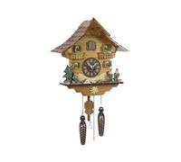Quartz Cuckoo Clock Black forest house with music