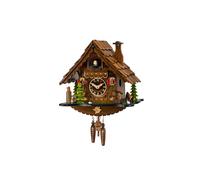 Quartz Cuckoo Clock Black forest house with music