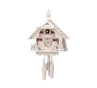 Quartz Cuckoo Clock Black forest house with music