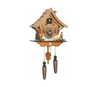 Quartz Cuckoo Clock Swiss house with music