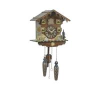 Quartz Cuckoo Clock Swiss house with music