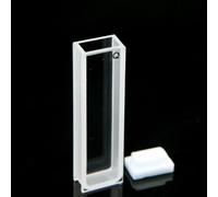Quartz Cuvette for Spectrometer - 5mm Light Path Cell, 1.75mL Volume, 2 Transparent Windows,1PCS