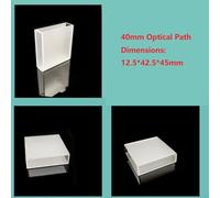 Quartz Cuvette Suitable for 751/722 Spectrophotometer, Optical Path 10mm-50mm(40mm)