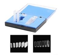 Quartz Cuvettes for Laboratory Use 2 Pieces for Infrared Spectroscopy, Acid Resistant, for DNA and RNA Samples (10mm)