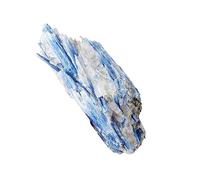 Quartz Cyanite Stripe Crystal Raw Stone Gemtsone Irregular Blue Kyanite Rough Ornaments (Size : 250-300g)