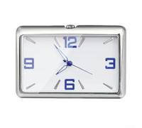 Quartz Digital Car Clock, Rectangular Glass Car Dashboard Clock, With Clear Scale, For Vehicle Dashboard With Stickers And Clamp (Classic banner)
