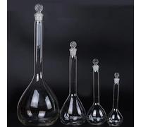 Quartz Graduated Flask - 5ml Long Neck Bottle for Chemical Experiments - High Temperature Resistance Heating(150ML 1pcs)