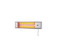 Quartz Infra Red Wall Mounted Heater 2 Heat Settings 600W/1200W