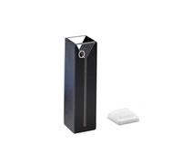 Quartz Micro Cuvette Cell Black Walls with Lid for Spectrophotometer, Quartz Cuvettes Cells, 10mm Pathlength, Width 1mm-5mm, 0.35ml-1.75ml, 2 Clear Sides(1mm)