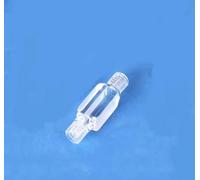 Quartz Micro-Flow Cell with M10 Threaded Connector for Lab Research - UV-Transmitting, One-Piece Molding Process(5mm slit - four-way light)