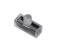 Quartz Plugged Two-Port Optical Sample Cell, 7.5 * 20.5 * 7.6mm Spectrometer for Spectral Analysis Instruments