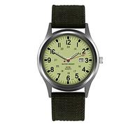 Quartz Quartz Watches Analog Men's Watch Date Nylon Wrist Men's Watch Quartz Movement Arabic Man Watch Womens Skeleton Watch (C, One Size)
