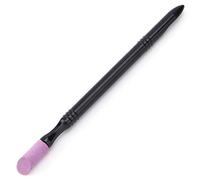 Quartz Scrubs Stone Cuticle Stick Pen Spoon Filing Buffer Cut Black Nail Polish Manicure Care Tools Nail Art PusherDurability