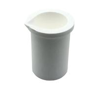 Quartz Silica Crucible for Metal Melting - 1kg, 2kg, 3kg, 4kg Capacity, Durable Ceramic Crucible for Gold & Silver Casting(2kg)