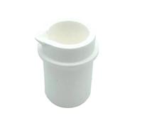 Quartz Silica Crucible for Metal Melting - 1kg, 2kg, 3kg, 4kg Capacity, Durable Ceramic Crucible for Gold & Silver Casting(1kg)