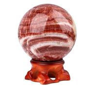 Quartz Sphere Mineral Stone Decorative Orb for Feng Shui Home Desk Decor Collection