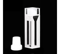 Quartz Trace Fluorescence Cell with Stopper - 1.05ml, 10mm Path Length, 3mm Slit