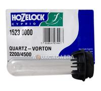 Quartz Tube Length 155 mm for Cyprio UVC/Bioforce 1100/2200/4500