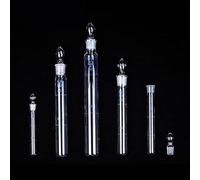 Quartz tube with plug quartz cuvette high temperature resistant 5ml 10ml 25ml 50ml 100ml,1pcs(50ml)