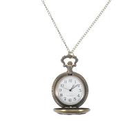 Quartz Vintage Pocket Watch Necklace in Alloy Ancient Sailing Ship Design