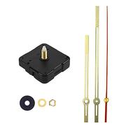 Quartz Wall Clock Motor Kit Silent Movement Repair-Parts Movement Mechanism Replacement Accessories Battery Operated Quartz Wall Clock Mechanism Repair Part with Hands Replacement Accessories