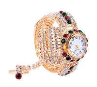 Quartz Wrist Watch Shiny Alloy and Stainless Steel Fashion Creative