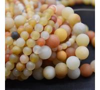 Quartzite Frosted/Matte Semi-Precious Gemstone Round Beads 8mm