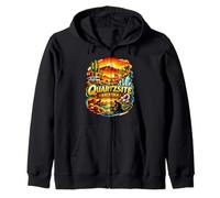 Quartzsite Arizona Desert Fun Zip Hoodie
