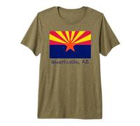 Quartzsite Arizona USA Flag Souvenir Premium T-Shirt