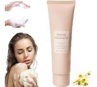 Quarxery Purifying Exfoliating Gel - Exfoliating Gel Brightening, Exfoliating Gel Scrub Face Body Skin, Rubbing Mud, Mud Rub Gel, Deep Cleansing Moisturizing Facial Scrub for All Skin (1 Pcs)