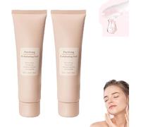 Quarxery Purifying Exfoliating Gel, Quarxery Purifying Exfoliating Gel Brightening, Quarxery Cream, Exfoliating Body Scrubber, Deep Cleansing Gentle Exfoliating Moisturizing Facial Scrub (2PC)