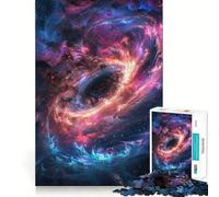 Quasar Galaxy - A Celestial Jigsaw Puzzle for Adults 1000 Pieces Boost Recall Leisure Fun Accurate Edge Lovely Present (38x26cm)